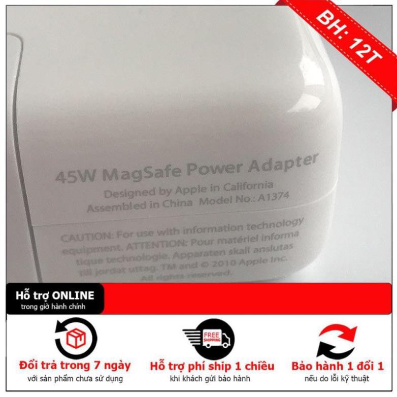 [BH12TH] Sac Macbook Air 14.5V-3.1A- 45W- magsafe 1, Loại Tốt