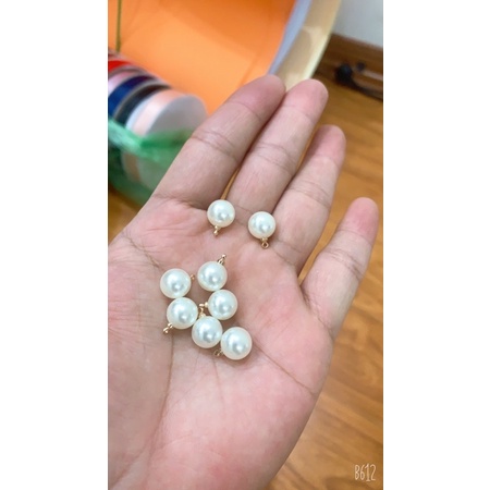 Hạt trai 10mm có thanh treo sẵn