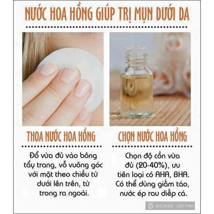 Nước Hoa Hồng Mụn Meishoku Bigansui Nhật Bản