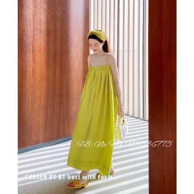 Đầm maxi 2 dây