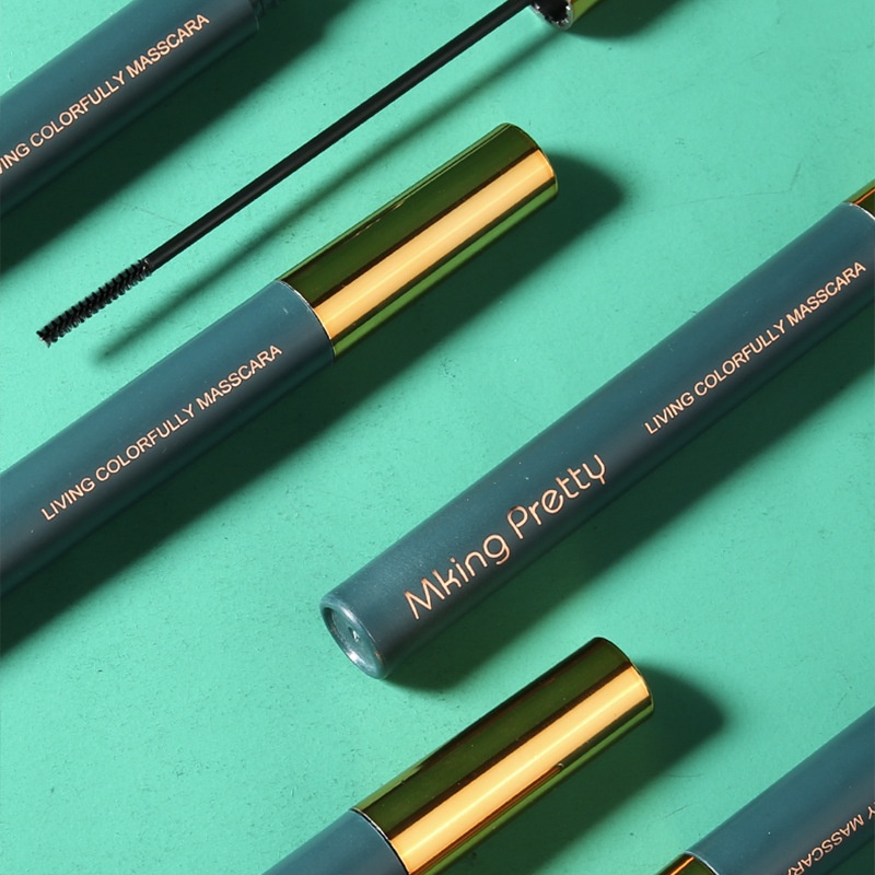 Mascara Màu Sắc Uốn Cong Làm Dày Và Dài Mi Chống Thấm Nước