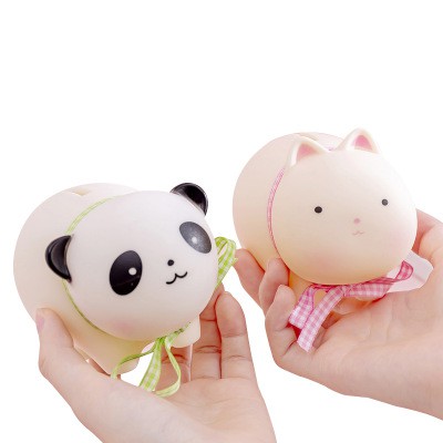 Heo gấu thỏ tiết kiệm mở đầu OTK3 nhựa thú tiết kiệm nhựa
