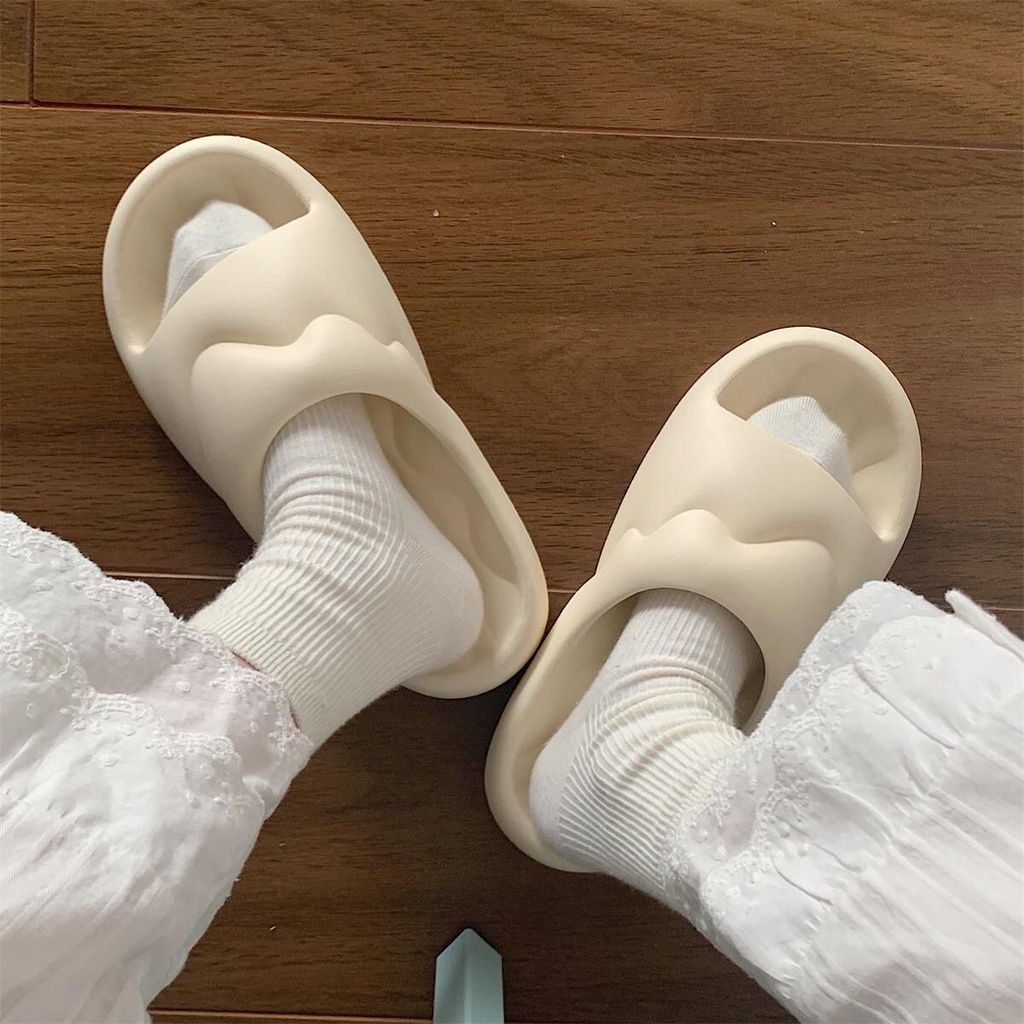 Dép Quai Ngang Vải Canvas Chống Trượt Thời Trang Cho Nữ