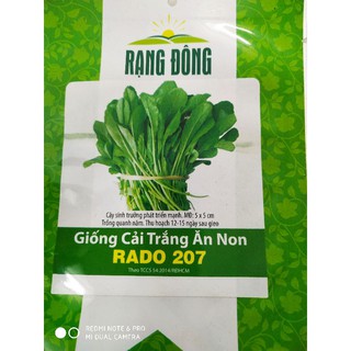 Hạt giống Cải trắng ăn non 30gr❤️FREESHIP XTRA❤️