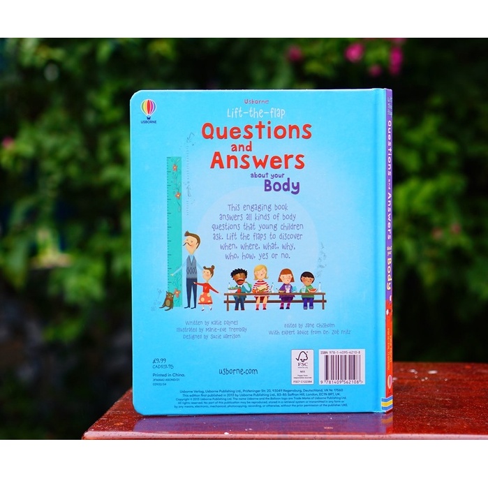 Sách Lift-the-flap Questions and Answers about your Body