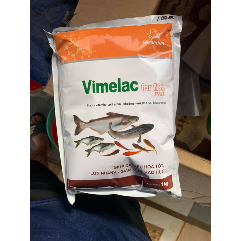 [ Hàng Chính Hãng] Vimelac for fish new hỗn hợp vitamin, khoáng cho cá, gói 1kg