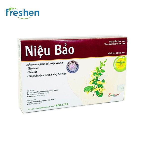 Niệu Bảo - Lợi tiểu, giảm tiểu buốt, tiểu rắt