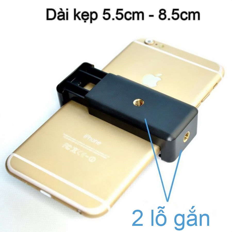 Kẹp điện thoại LIVESTREAM đa năng lên đến 3- 4 điện thoại