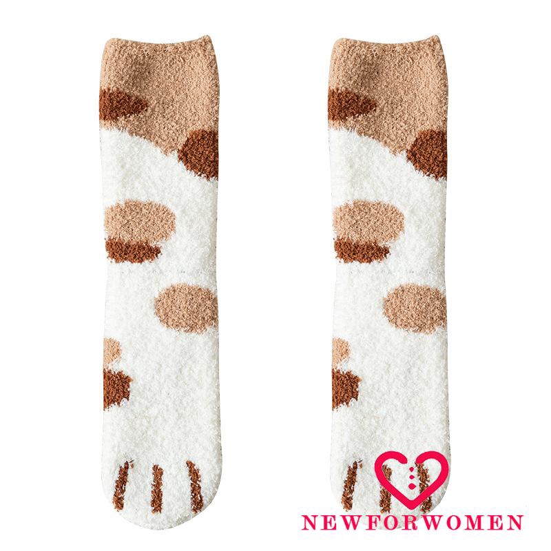 Tất chân giữ ấm in hình mèo dễ thương