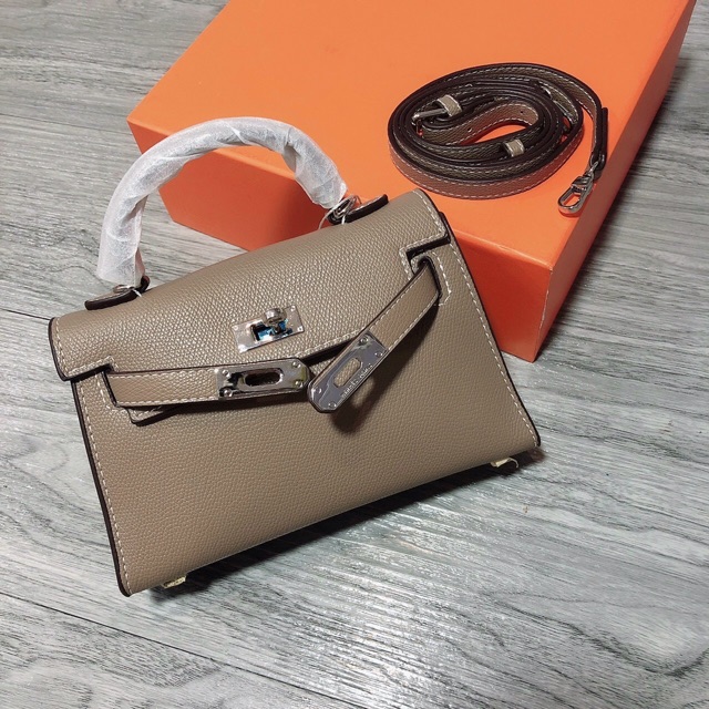 Túi  size 19 fullbox kèm dây đeo chéo nữ dây da bản nhỏ