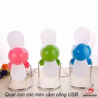 Quạt con cóc mini cắm cổng USB