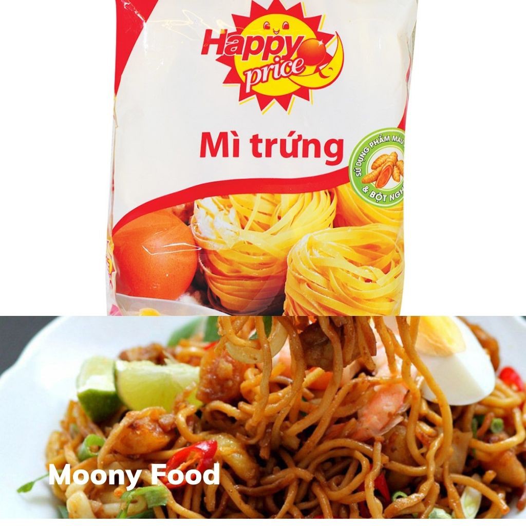 Mì Trứng Vàng Muối Happy Price Meizan Gói 400G