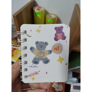Sổ lò xo cute có dòng kẻ