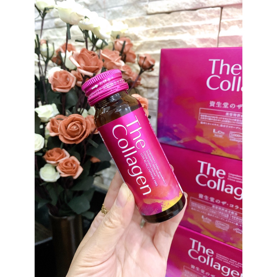 The Collagen Shiseido dạng chai nước uống Nhật Bản