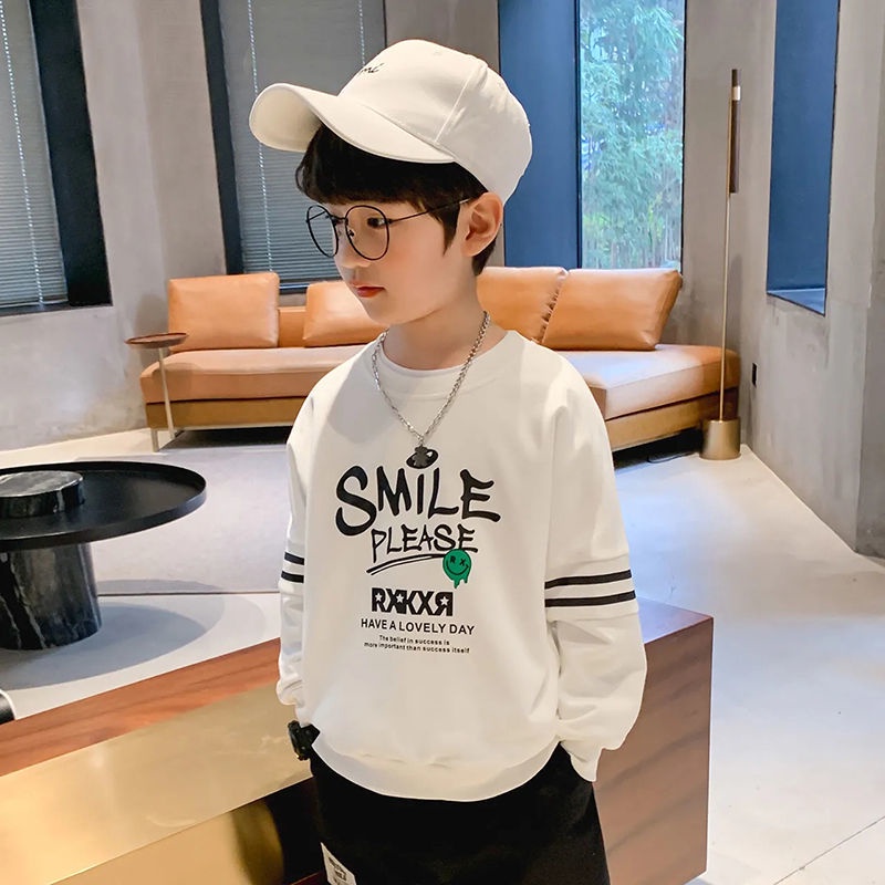 Áo hoodie dáng rộng phong cách thời trang hàn quốc cho bé trai