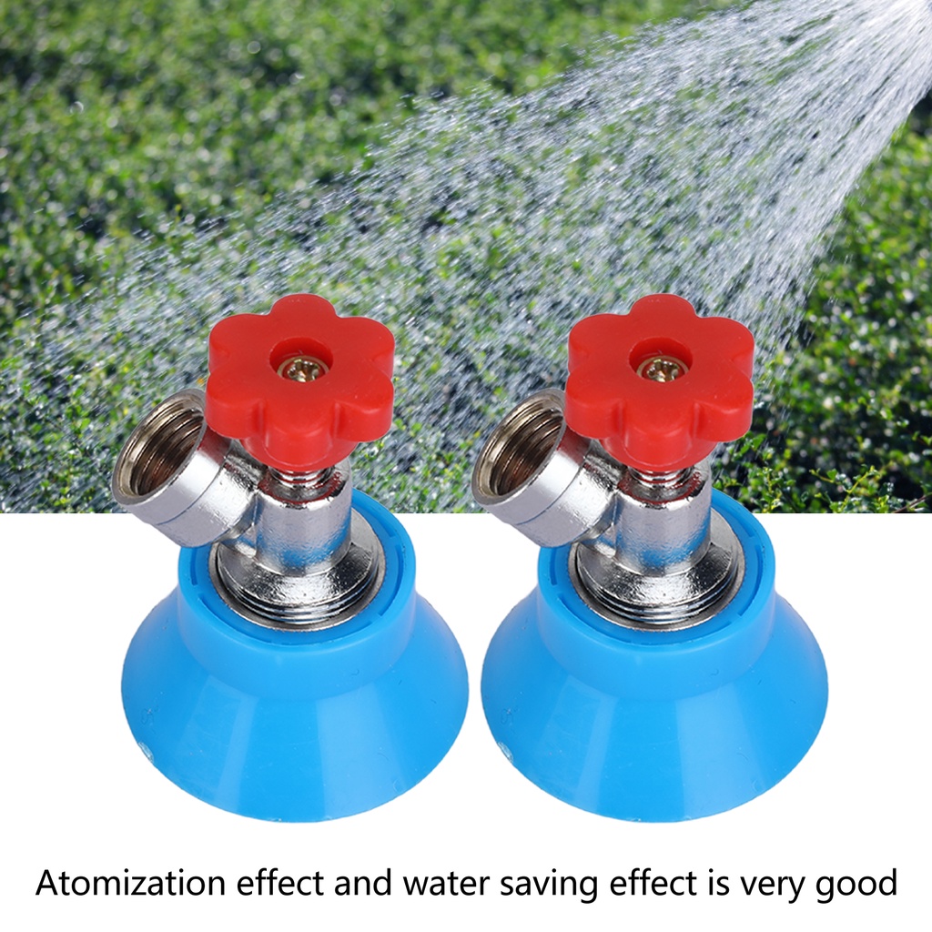 Có thể bán buôn Máy phun nước nông nghiệp áp suất cao 2PCS Vòi thuốc trừ sâu G3 / 8 sương có thể điều chỉnh bằng hợp kim Sodium075Hàng giao ngay