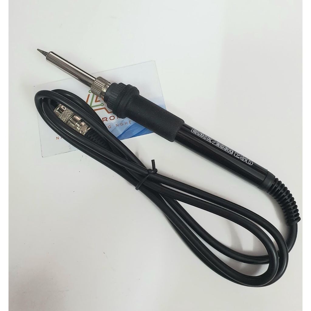 Tay trạm hàn Quick 203H 322+ 90W Jack cái 6Pin loại tốt  G5-D2