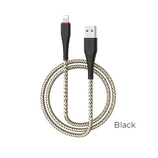 Cáp sạc điện thoại bọc dù Borofone Bx25 | Lightning - Micro - Type C