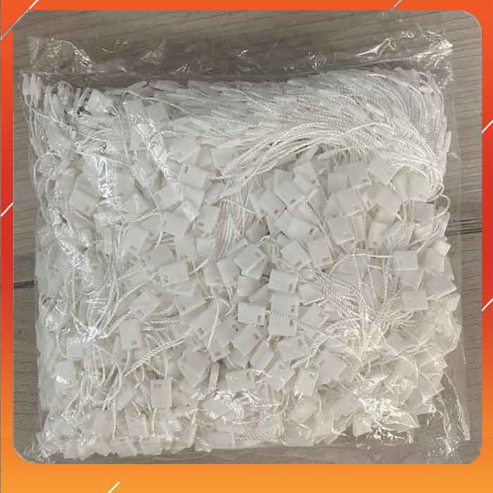 Dây Treo Nhãn Mác Đầu Vuông Chât Liệu Polyeste (900 Sợi/1 Túi)