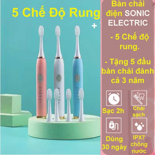 ( Full Hộp ) Bàn Chải Điện - Bàn Chải Đánh Răng Tự Động