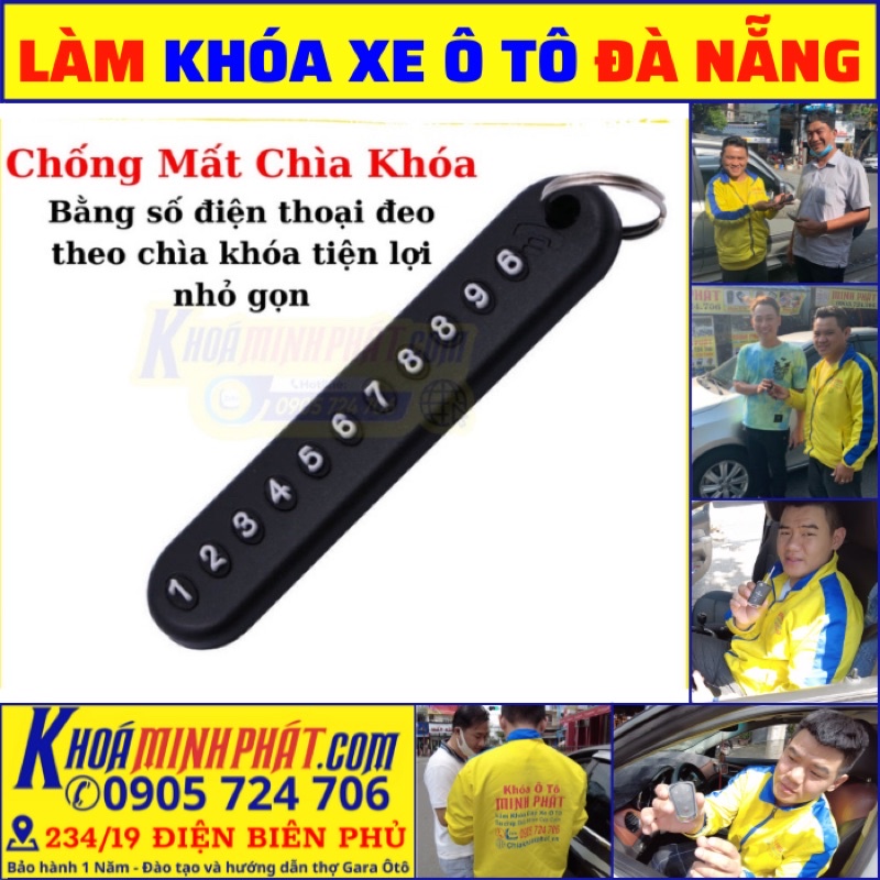 Làm chìa khoá xe Ô tô Đà Nẵng, Thay vỏ Thay Pin