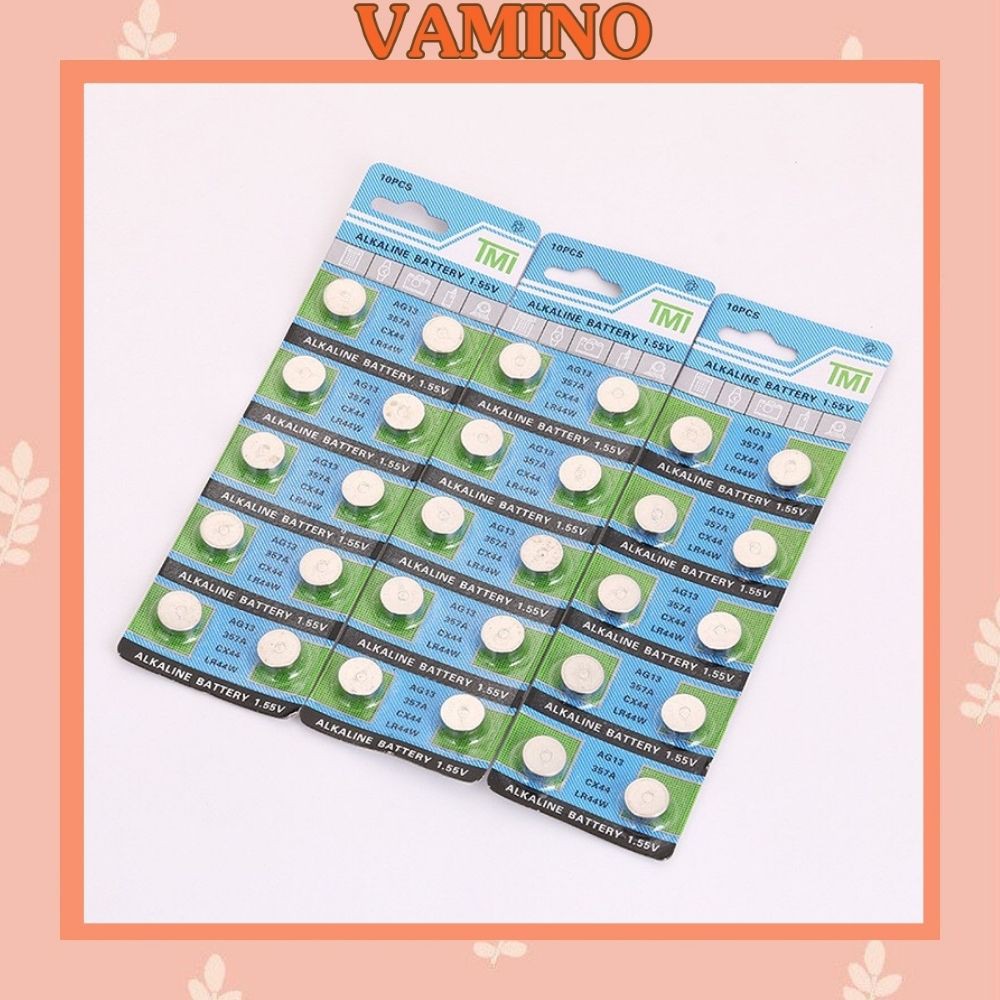 Pin đồng hồ đeo tay cúc áo LR44 AG13 LR41 AG3 CR2032