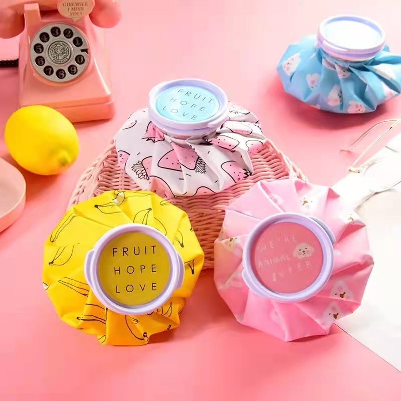 Túi chườm nóng lạnh đa năng, chườm vết bấm tím, đau bụng kinh, làm ấm tay vào mùa đông (giao màu ngẫu nhiên )