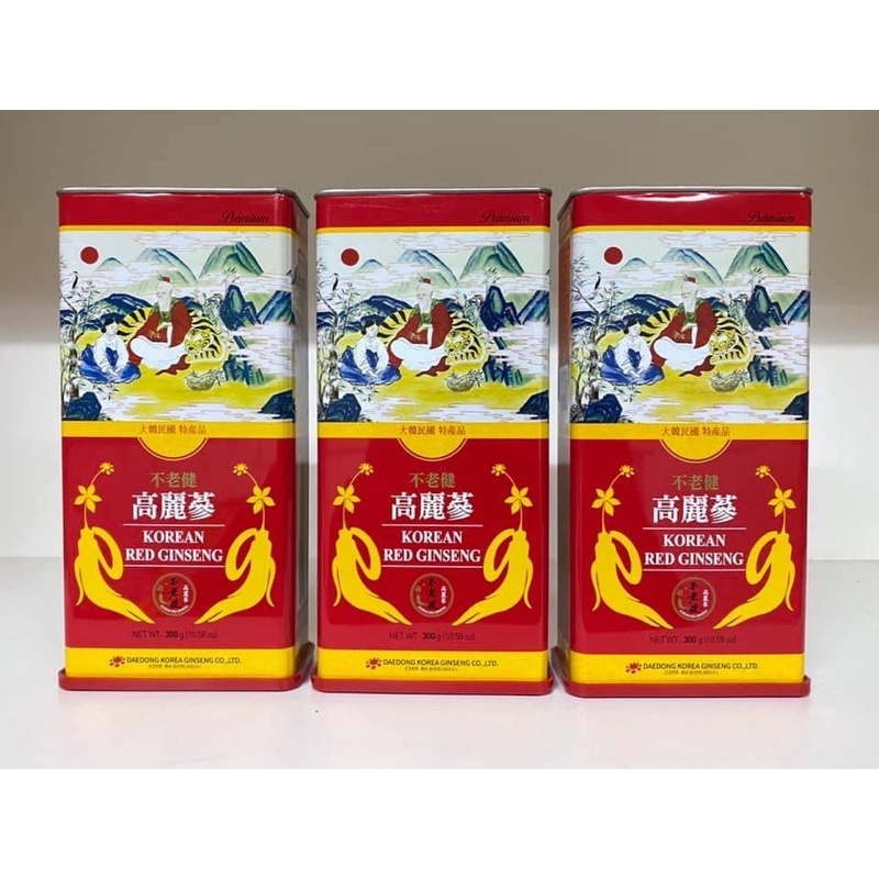 [DATE MỚI] Hồng Sâm Củ Khô Hộp Thiếc DEADONG HÀN QUỐC