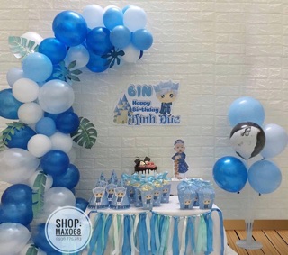 Set trang trí sinh nhật cho bé