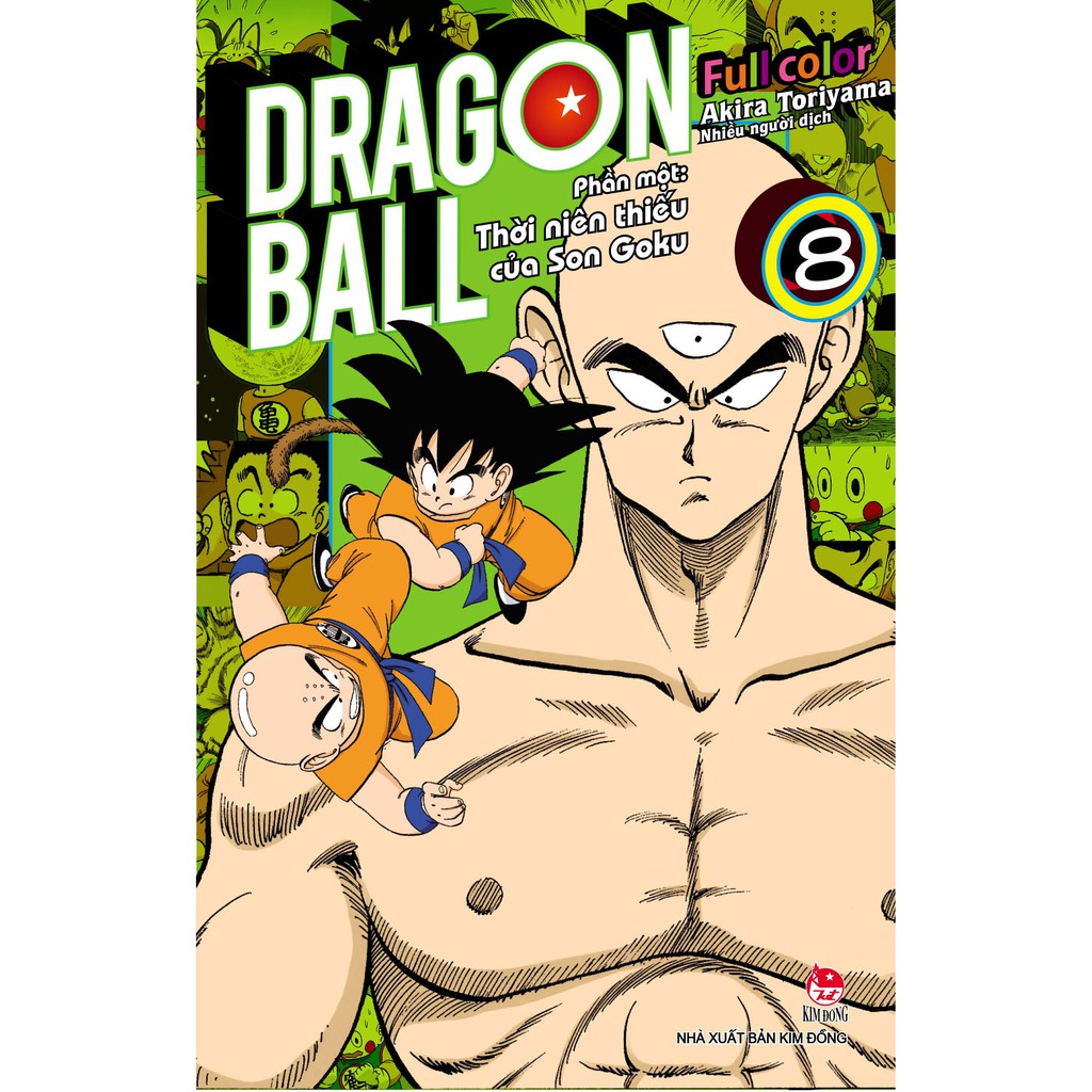 Truyện tranh- Dragon Ball Full Color - Phần Một: Thời Niên Thiếu Của Son Goku - Tập 8 [Tặng Kèm Bookmark]