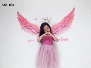 Decal dán tường cánh thiên thần