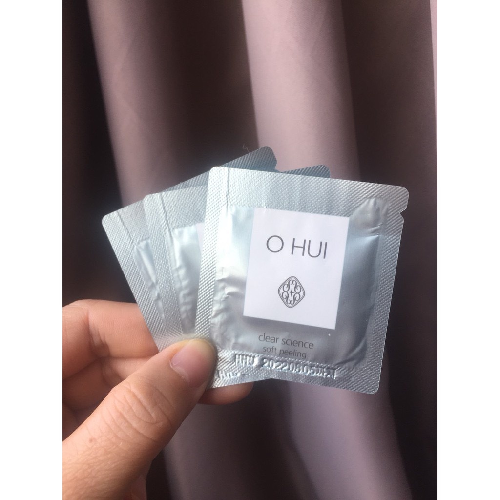 Combo 10 Gói Tẩy Tế Bào Chết Ohui Clear Science Soft Peeling 1ml