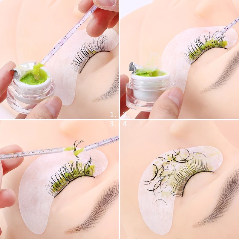 50 trên 100 bàn chải môi bằng nylon sử dụng một bàn chải pha lê nhỏ