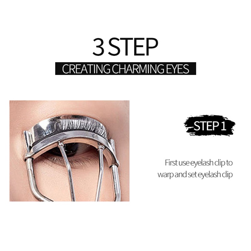 Bộ mascara và bút kẻ mắt YANQINA 4D chống thấm nước không nhòe | BigBuy360 - bigbuy360.vn