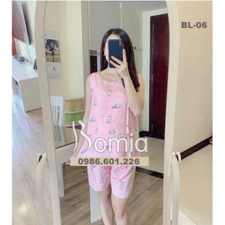 [Freeship] Bộ Lanh 2 Tầng Ba Lỗ Mặc Trước, Sau Sinh, Chất Đẹp, Hàng Xịn, Size Rộng
