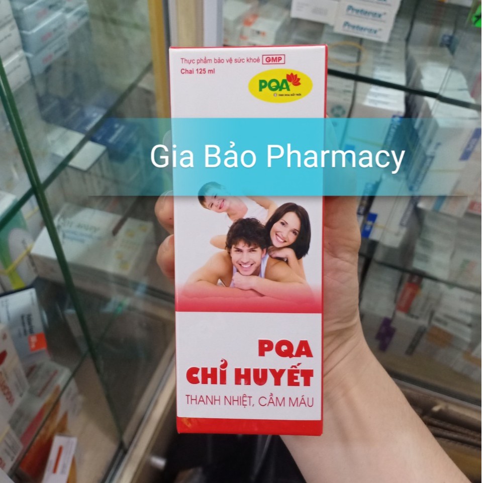 CHỈ HUYẾT PQA 125ML - giúp thanh nhiệt,phòng ngừa chảy máu cam ở trẻ nhỏ