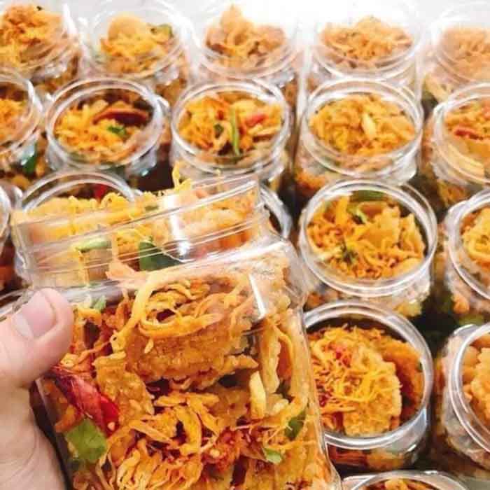 Hũ 300gr Cơm cháy lắc khô gà siêu ngon