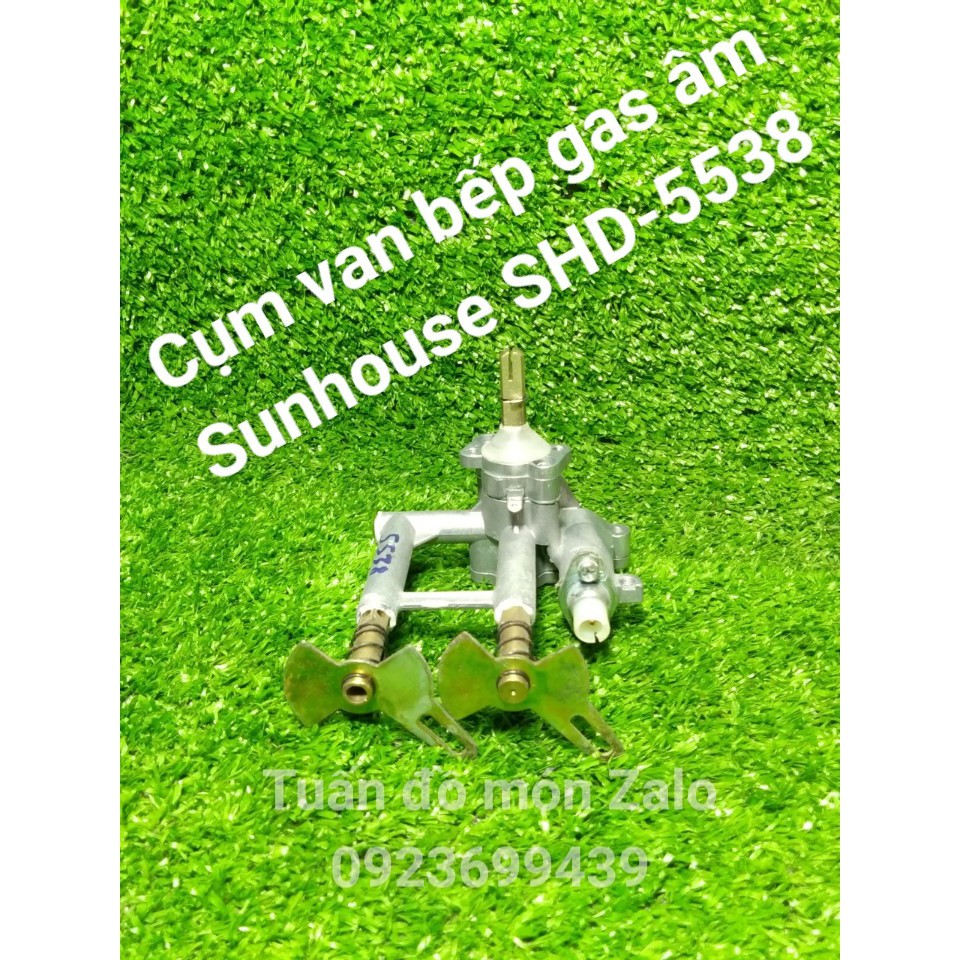 CỤM VAN Bếp gas âm Sunhouse SHB-5538 phụ kiện phụ tùng linh kiện chính hãng