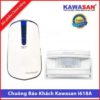 Chuông báo khách hồng ngoại không dây kawasan kw-i618