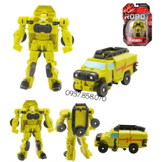 Xe ô tô đồ chơi biến hình robot Transformers