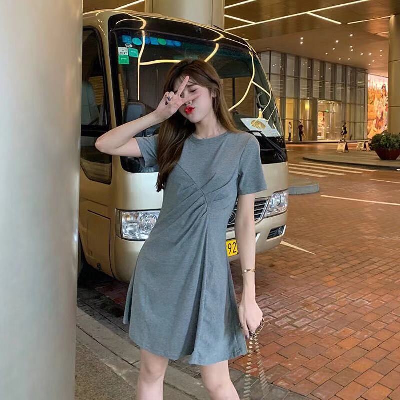 Đầm Nữ Ngắn Tay Dáng Chữ A Xinh Xắn | BigBuy360 - bigbuy360.vn