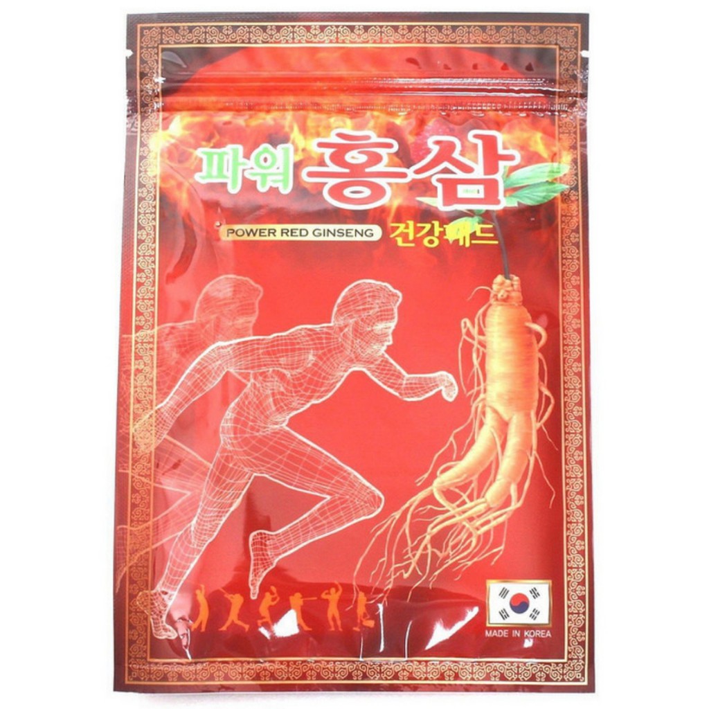 Miếng dán cao sâm Hàn Quốc (Bịch đỏ 20 miếng) - CAM KẾT CHÍNH HÃNG | BigBuy360 - bigbuy360.vn