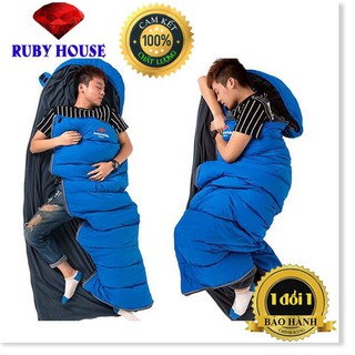 Túi ngủ văn phòng đa năng CAO CẤP, túi ngủ cá nhân LOẠI DÀY - Ruby House