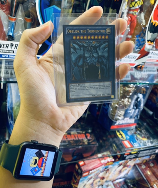 Bài YugiOh chính hãng - Combo 3 vị thần Ra / Obelisk / Slifer - Code YGLD-ENG01/2/3 ˇ