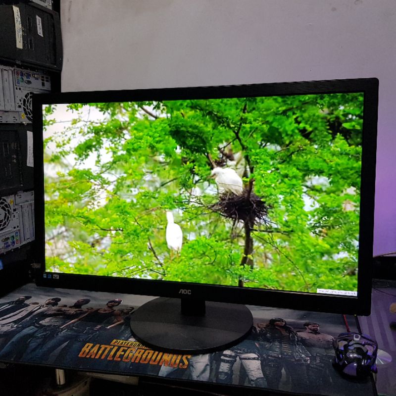 MÀN HÌNH MÁY TÍNH LCD 24'' AOC E2470 LED, FULL HD, HDMI, CÓ ĐỦ HỘP BOX