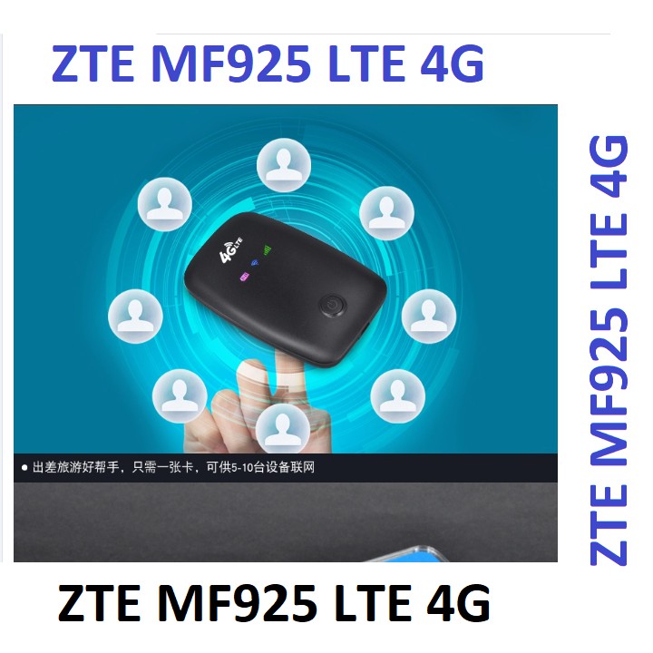 Bộ phát wifi 4G ZTE MF925 đẳng cấp quốc tế sài mê ly | BigBuy360 - bigbuy360.vn