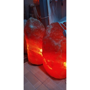82kg Đèn Đá Muối Himalaya-Chính Hãng Pakistan  Khổng Lồ +100gr Muối.