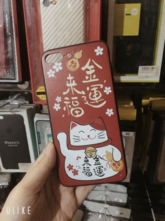 Ốp mèo thần tài cho iphone 7plus/8plus
