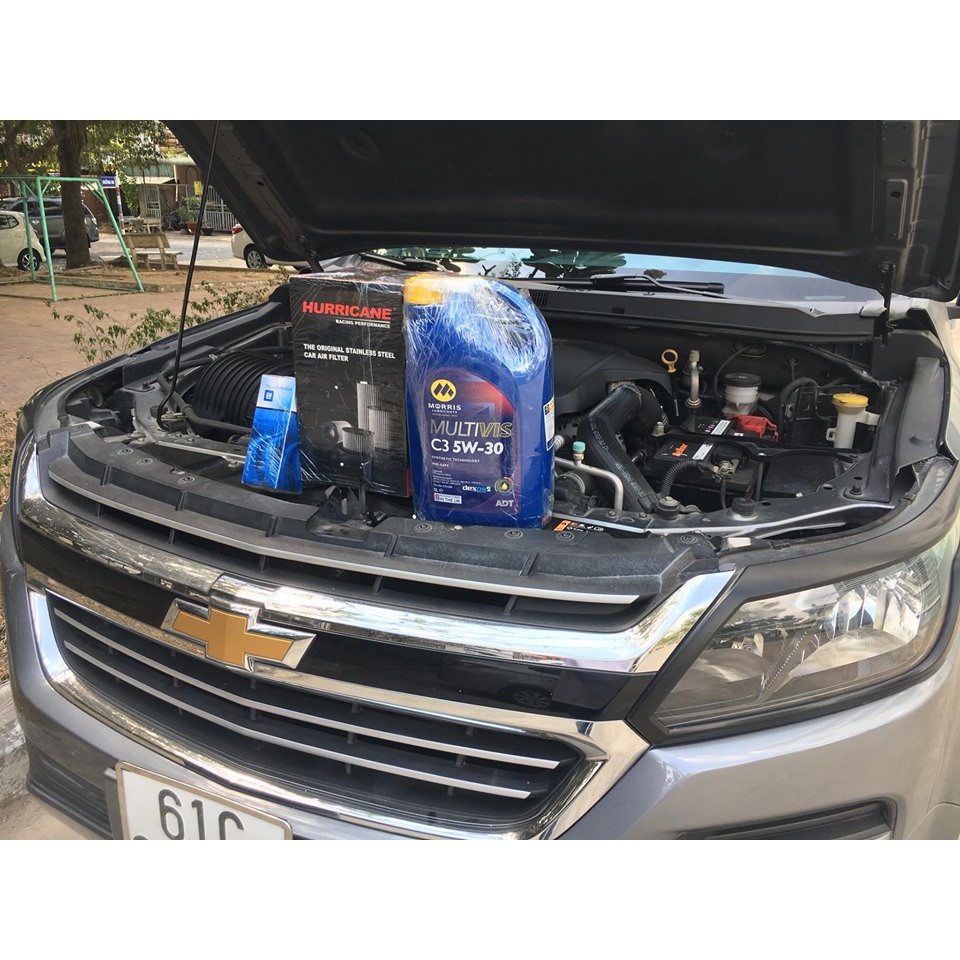 6L nhớt dexos2 Morris C3 5W-30 + lọc nhớt Chevrolet Colorado/ Trailblazer