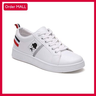 Giày trắng nữ đẹp sneaker đế cao Hàn Quốc Order